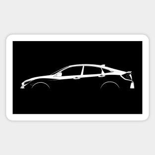 Honda Civic Si (FC) Silhouette Sticker